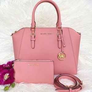 NWT Michael Kors Ciara Satchel and Wristlet Wallet
